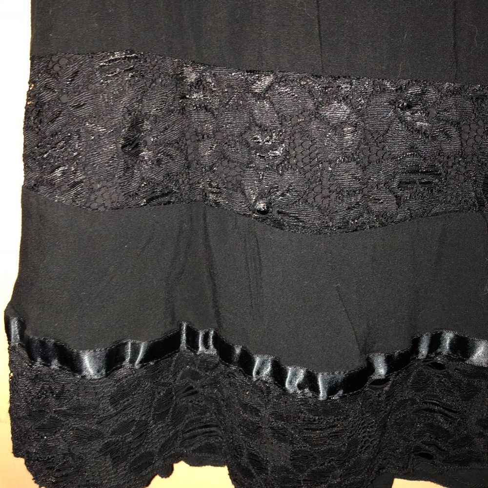 Black skirt